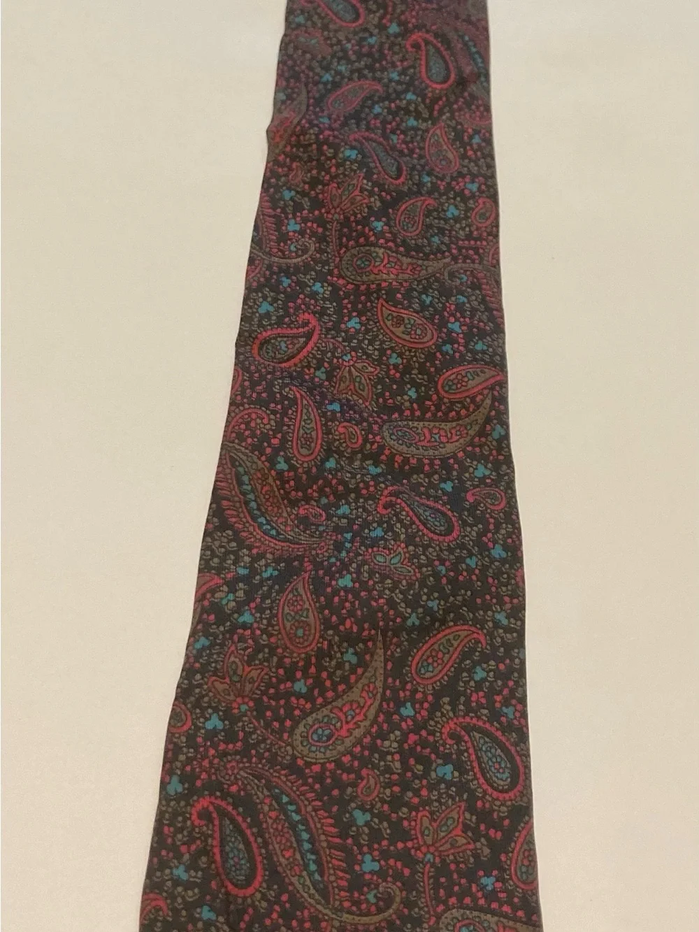 Lot of 5 Men's Neckties - Patterned Silk Ties